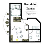Berlin Oase - gemütliche Wohnung mit Balkon 400 m bis Berlin Bild 5