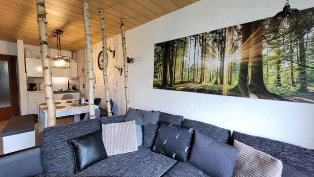 Harz-Hütte - schnuckelige FeWo mit Balkon und Gartenblick Zdjęcie 3