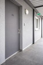 Außenflur in der 2. Etage