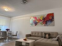 Wohnzimmer mit Schlafcouch