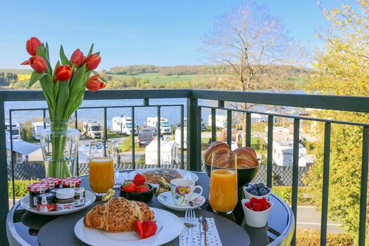 Design-Apartment am Möhnesee mit Parkplatz, Balkon, Pool, Sauna, Aufzug