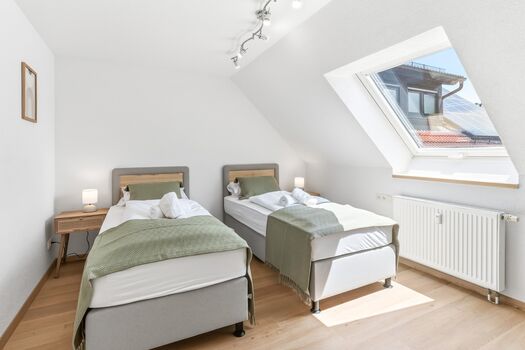 Schlafzimmer 1 im Apartment