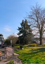 Ausblick in den Garten