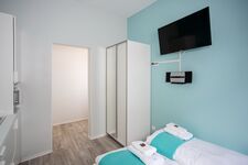 8 Studios mit eigenem Bad, Kitchenette, Waschmaschine, WLan und TV Bild 8