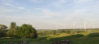 Aussicht von der Wohnung aus