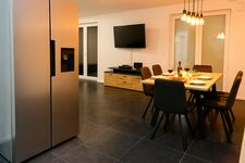 Modernes Ferienhaus bei Lüneburg – Terrasse, Grill Bild 3