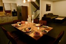 Modernes Ferienhaus bei Lüneburg – Terrasse, Grill Bild 1