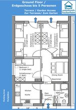 Aufteilung EG / ground floor plan