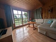 Wohnzimmer, Ferienhaus am See