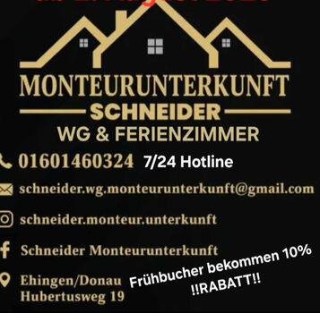 Gästezimmer / WG in Ehingen (Donau)