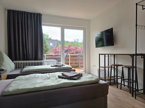 Dream&Stay - Boardinghouse Oldenburg - Modern -Parkplatz - Balkon - WLAN