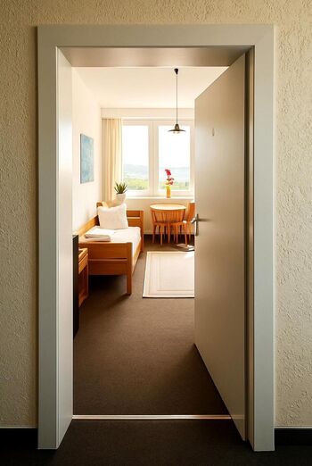 80 Doppel und Einzelzimmer 🛏️ | Raucher / Nichtraucher 🚭 | Parkplatz 🅿️ Bild 2