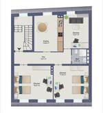 Bis 5 Pers. | 2 Schlafzimmer | Küche | Parkplatz | Self Check-in Zdjęcie 23