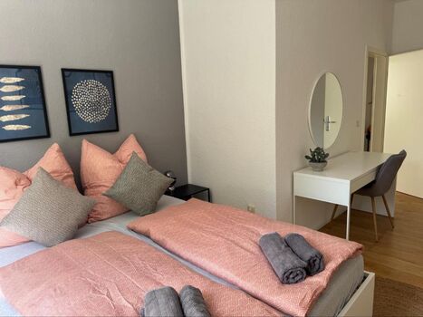 Ferienwohnung Martha mit Stellplatz an der Goitzsche