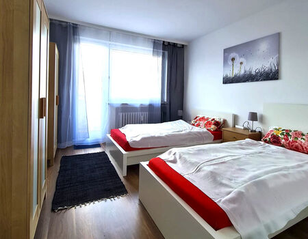 Optimus Rooms - Wohnz. + 2,5 Schlafz. + Balkon + A3, A4, A49