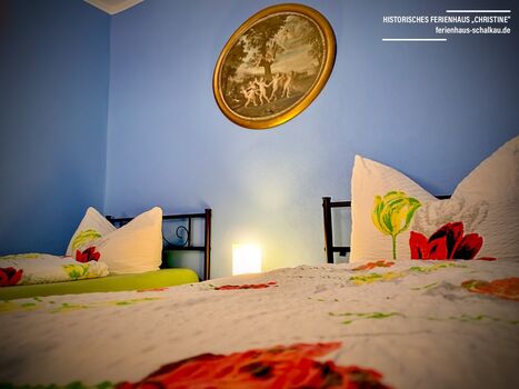 Schlafzimmer mit Einzelbetten