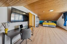 Arbeitsbereich und TV
