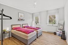 Flexibles Schlafzimmer – als Doppelbett oder 2 Einzelbetten nutzbar