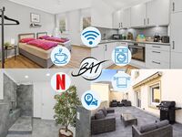 BAT Home Solutions | Saarburg | 3 Whg. | 12 PAX | Bahnhof 300m | E-Ladesäule | Heimkino
