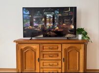 SmartTV im Wohn-/Schlafzimmer - Apartment 3